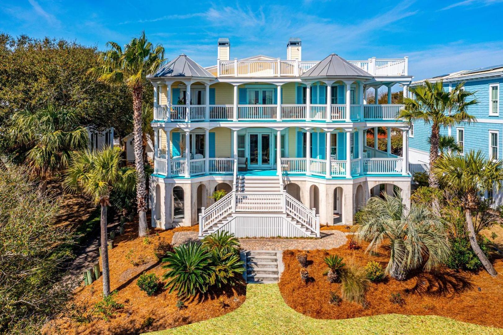Mansion On The Hill Villa Tybee Island Eksteriør billede